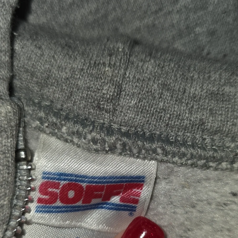 Soffe Gray USMC Zip Up Hoodie - Picture 4 of 7